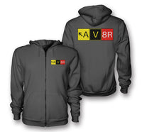 Thumbnail for AV8R Designed Zipped Hoodies