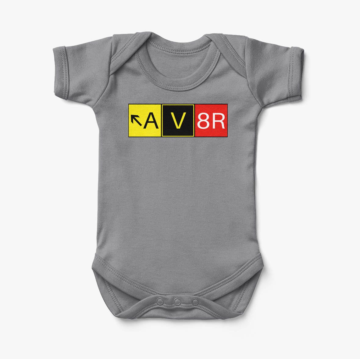 AV8R Designed Baby Bodysuits