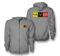 Thumbnail for AV8R Designed Zipped Hoodies