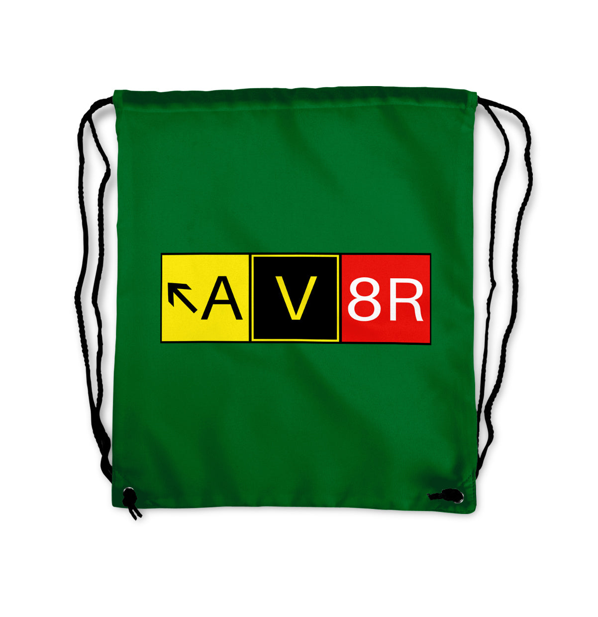 AV8R Designed Drawstring Bags