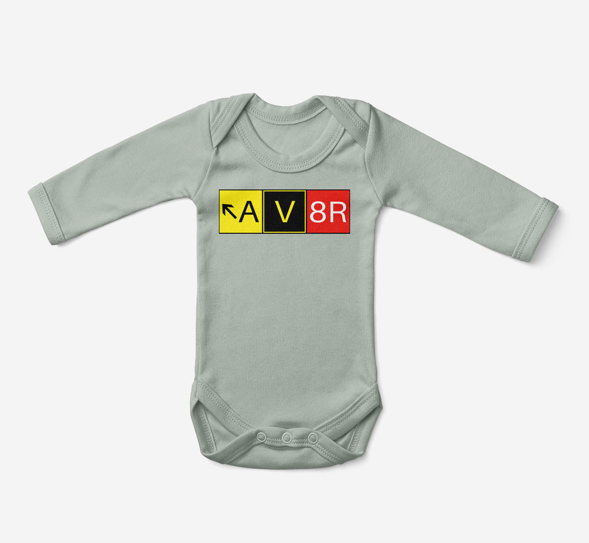 AV8R Designed Baby Bodysuits