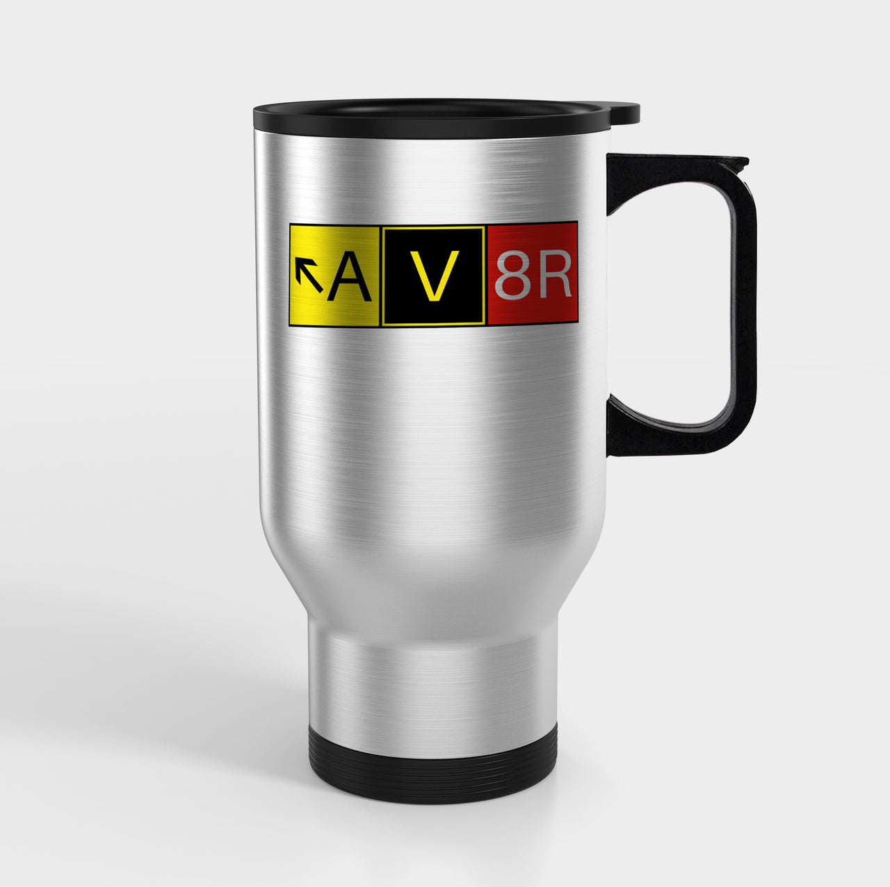 AV8R Designed Travel Mugs (With Holder)
