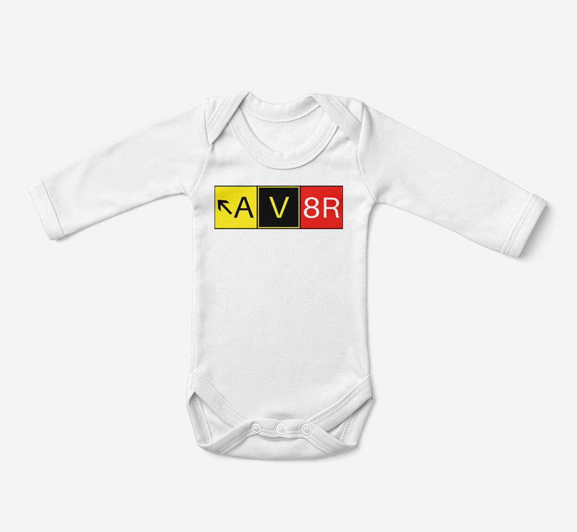 AV8R Designed Baby Bodysuits
