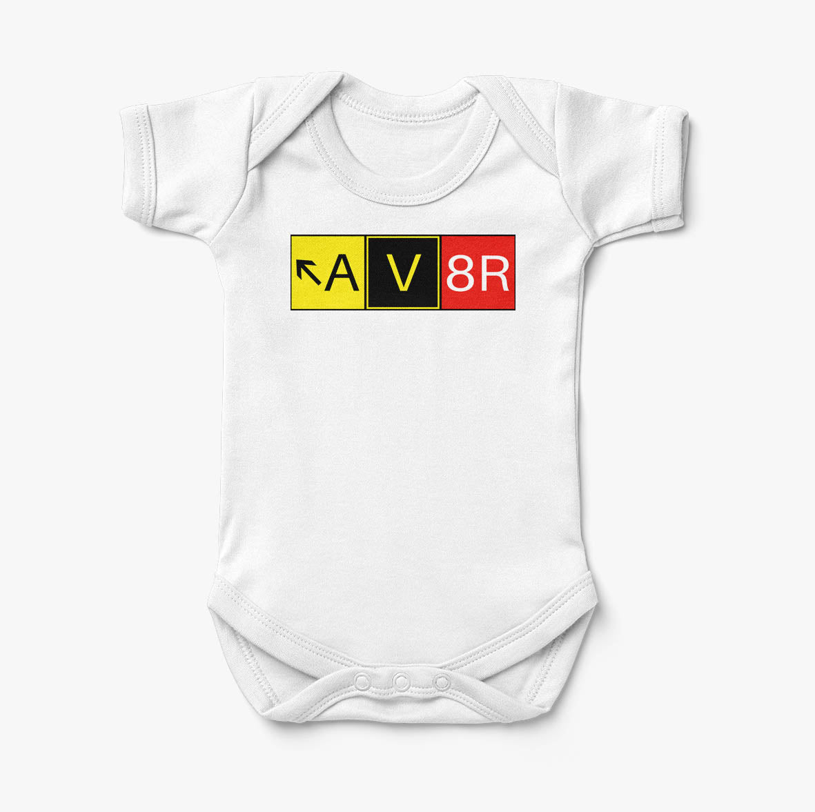 AV8R Designed Baby Bodysuits
