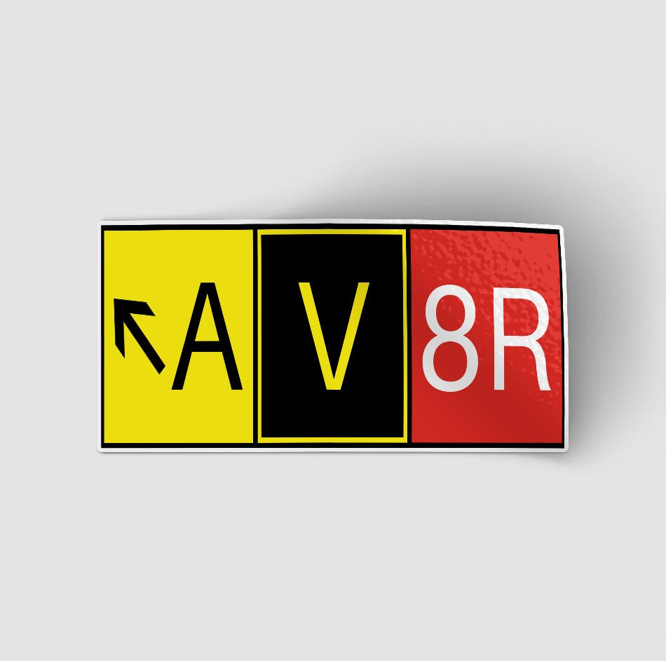 AV8R Designed Stickers