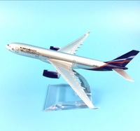 Thumbnail for Aeroflot Airbus A330 Airplane Model (16 CM)