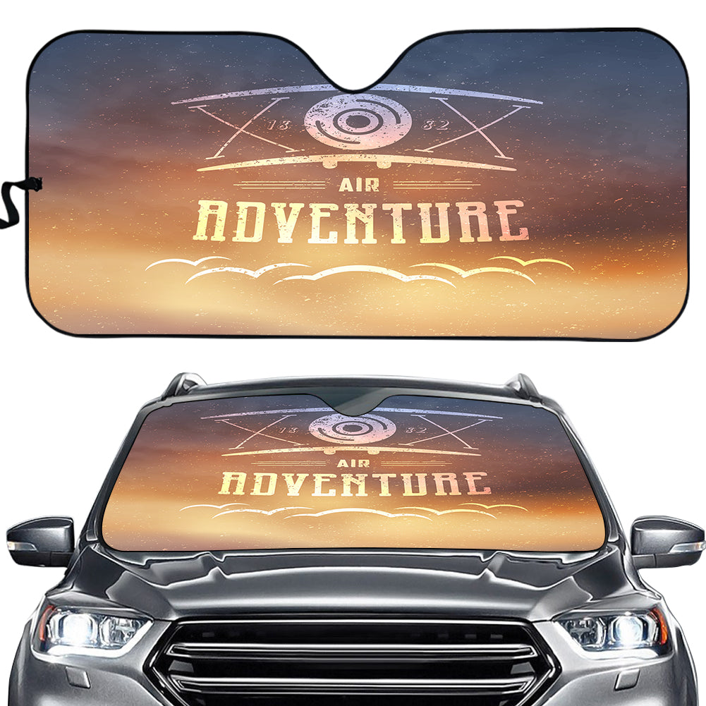 Air Adventure Designed Car Sun Shade