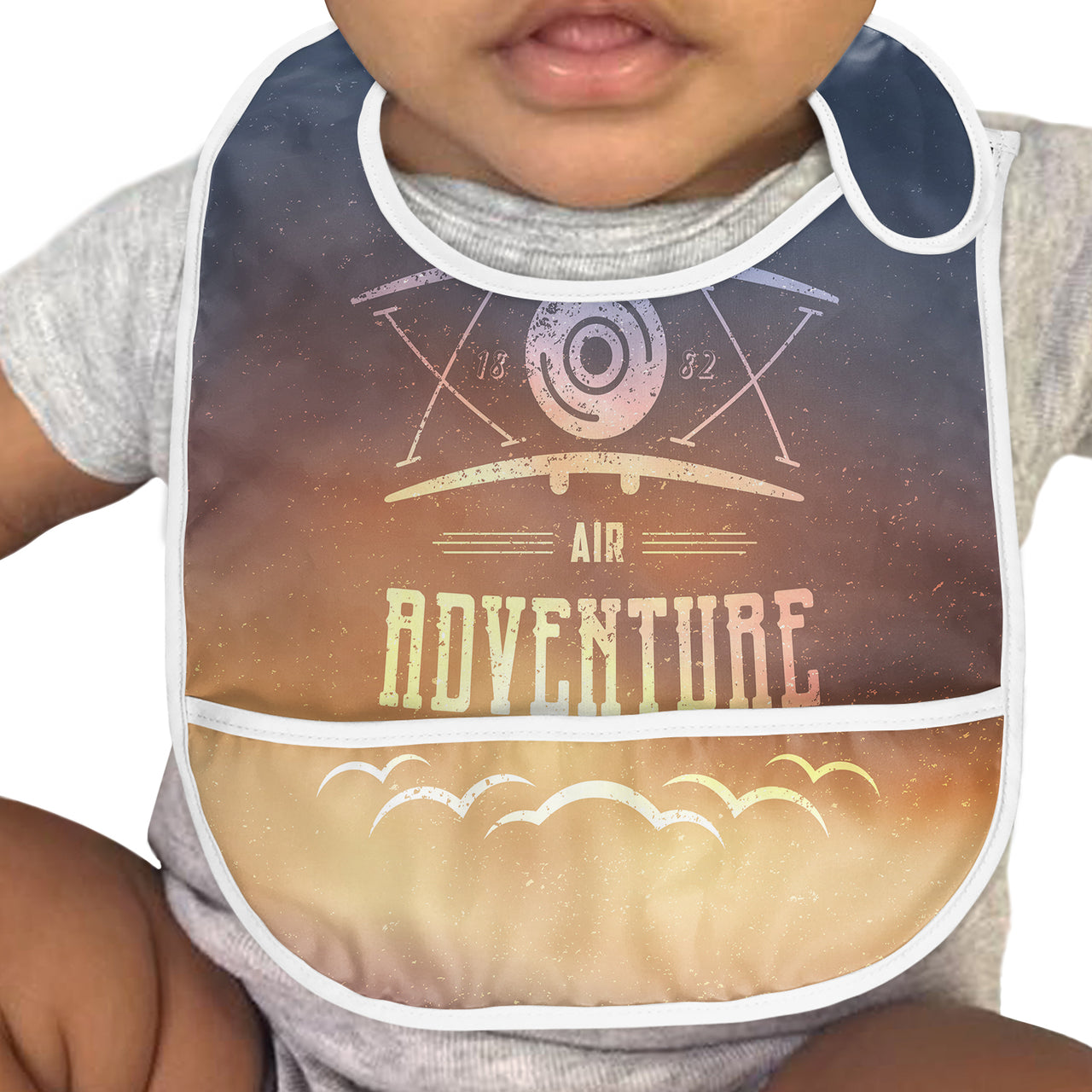 Air Adventure Designed Baby Bib
