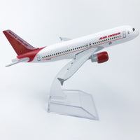 Thumbnail for Air India Airbus A320 Airplane Model (16CM)