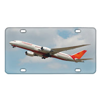 Thumbnail for Air India's Boeing 787 Designed Metal (License) Plates
