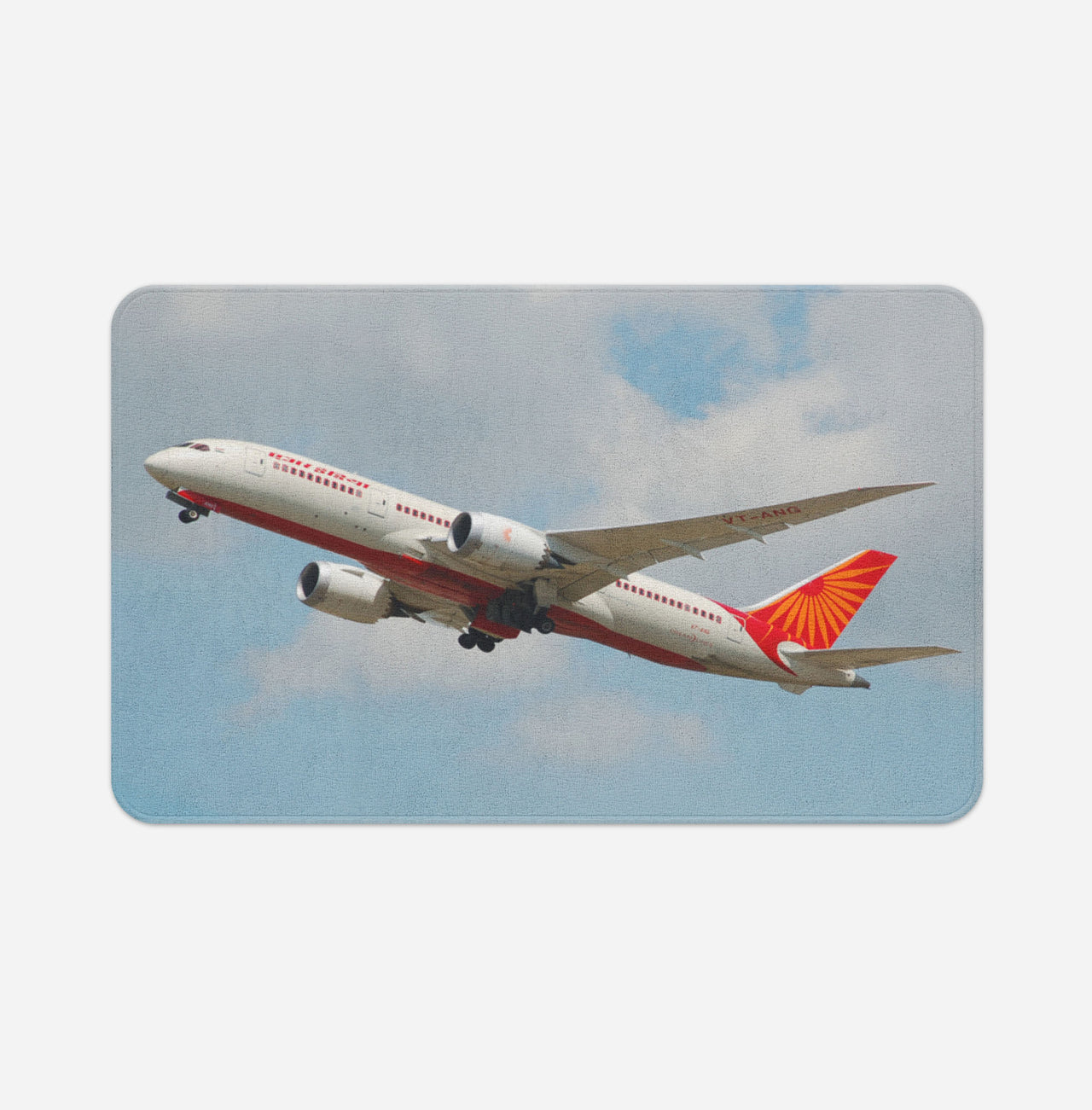 Air India's Boeing 787 Designed Bath Mats