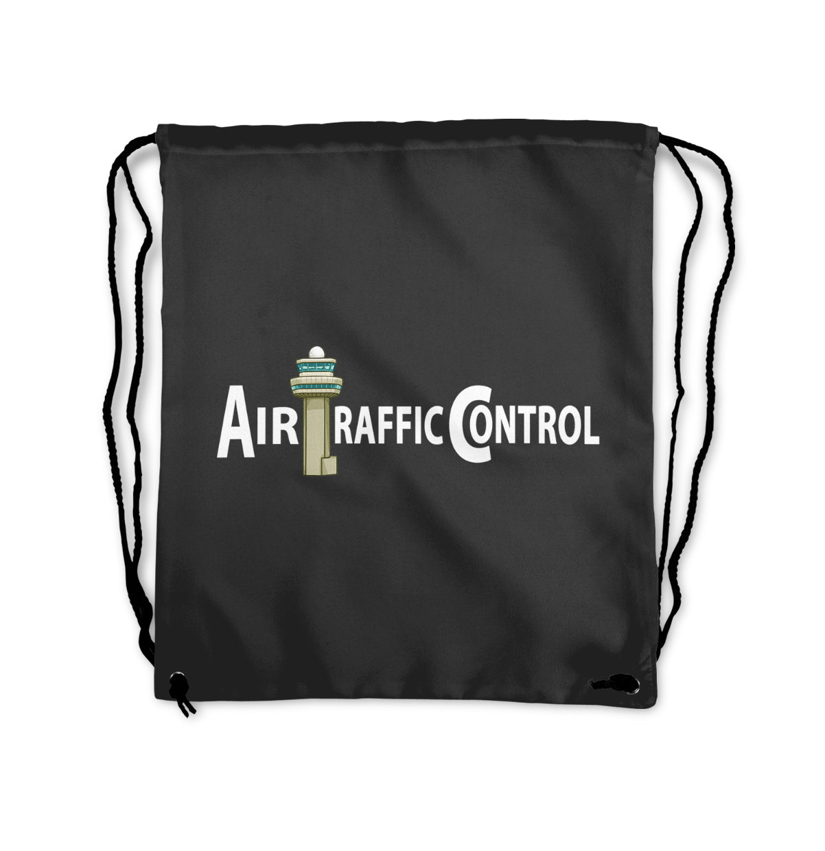 Air Traffic Control Designed Drawstring Bags