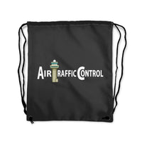 Thumbnail for Air Traffic Control Designed Drawstring Bags