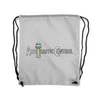Thumbnail for Air Traffic Control Designed Drawstring Bags