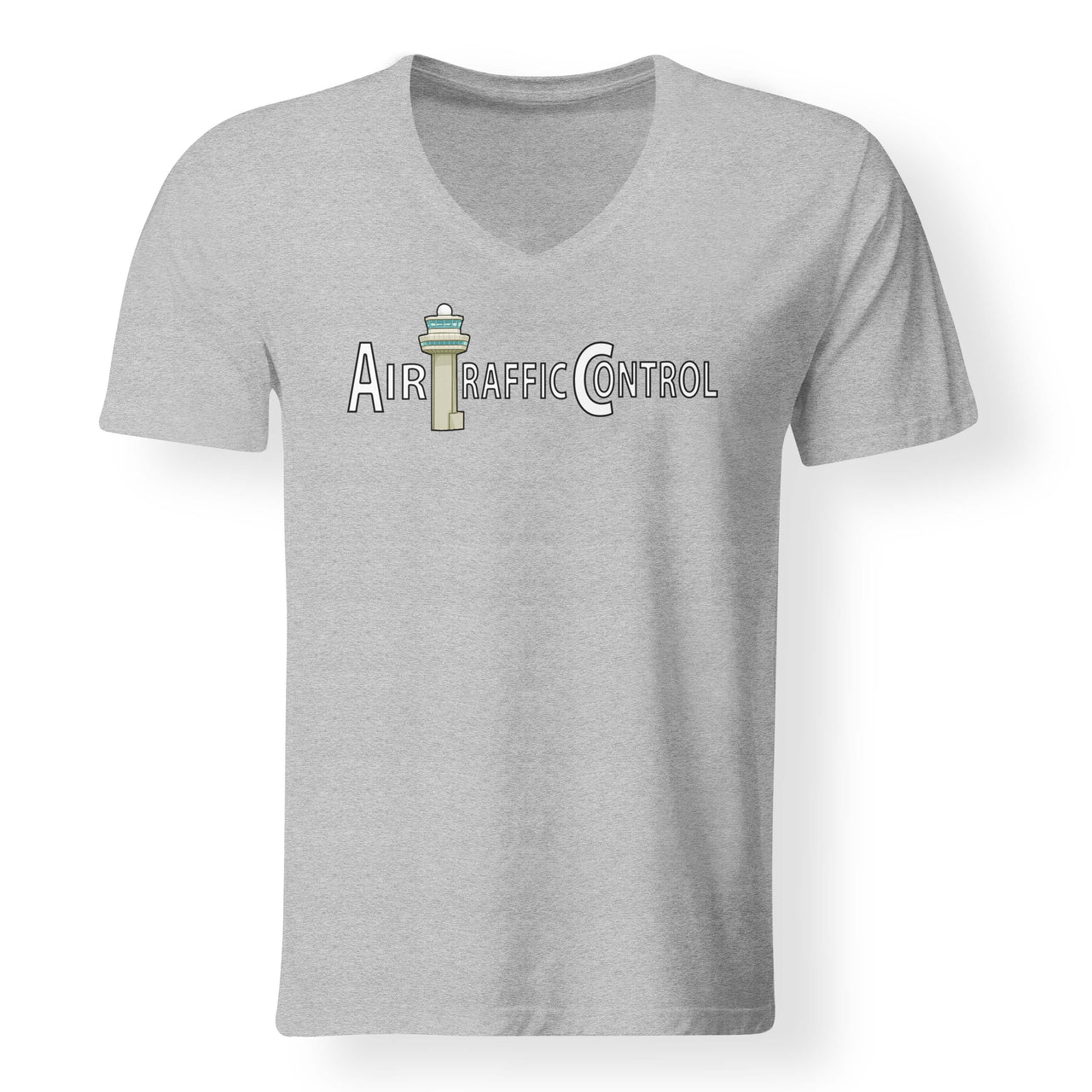 Air Traffic Control Designed V-Neck T-Shirts