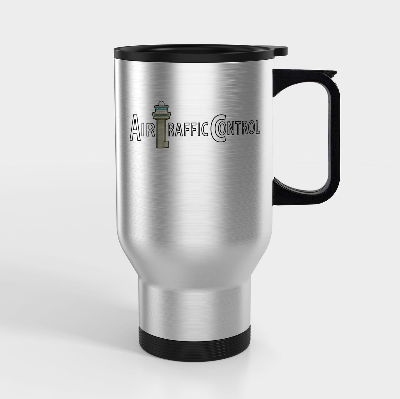 Air Traffic Control Designed Travel Mugs (With Holder)