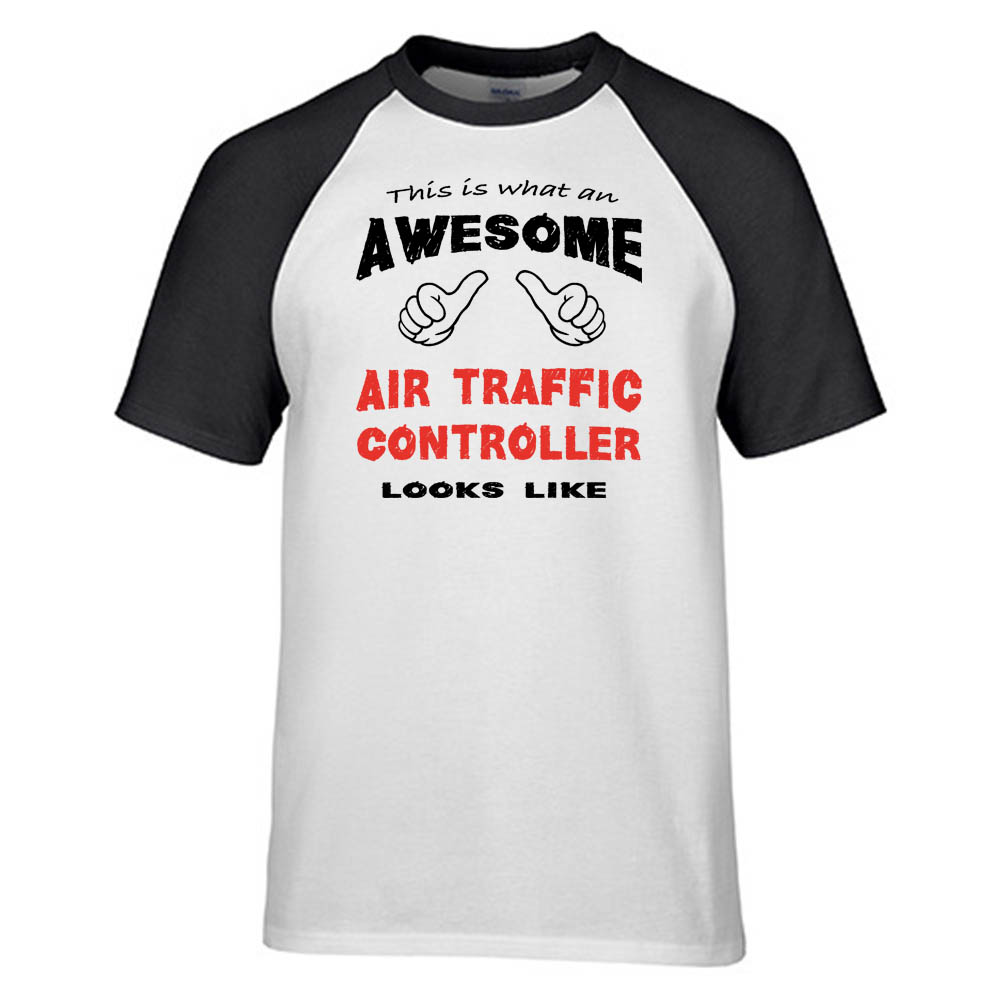 This is What an Awesome Air Traffic Controller Looks Like Raglan T-Shirts