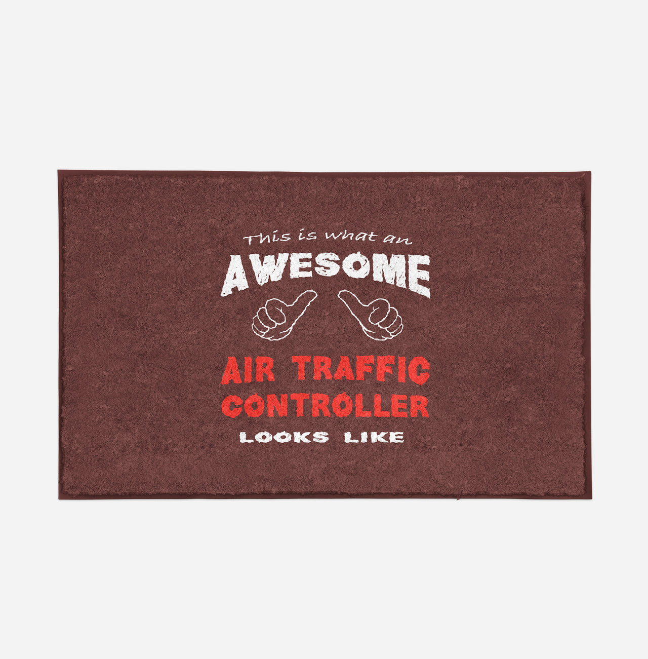 Air Traffic Controller Designed Door Mats