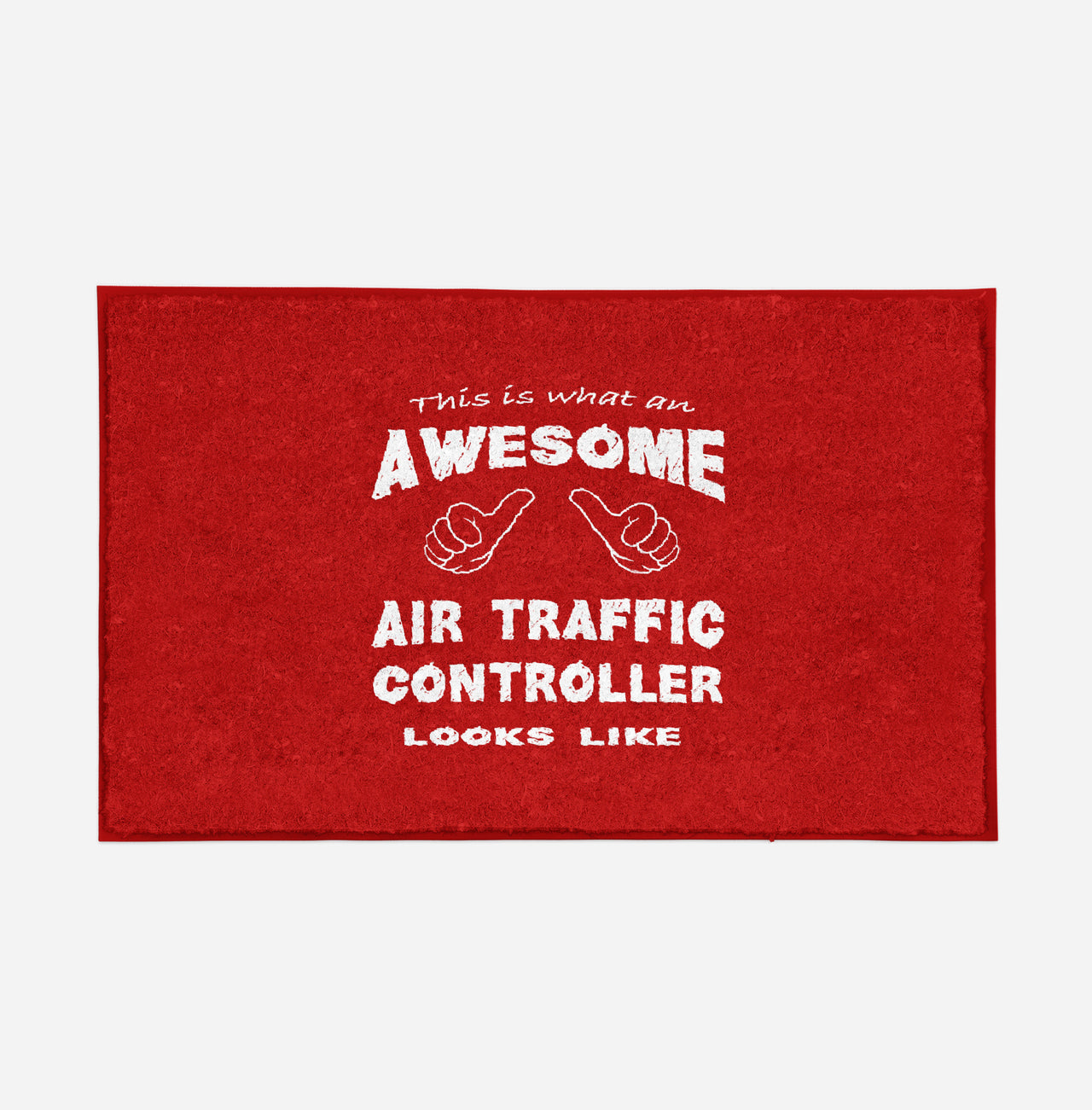 Air Traffic Controller Designed Door Mats