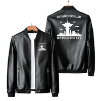 Thumbnail for Air Traffic Controllers - We Rule The Sky Designed PU Leather Jackets
