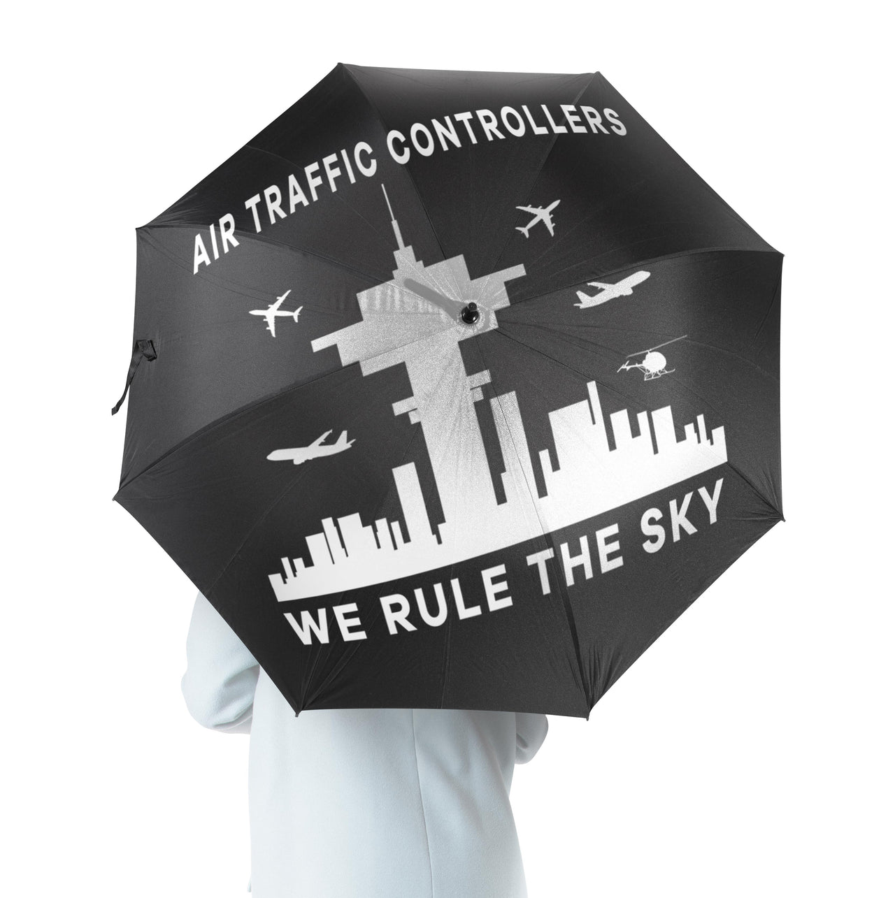 Air Traffic Controllers - We Rule The Sky Designed Umbrella