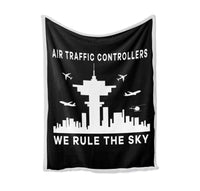 Thumbnail for Air Traffic Controllers - We Rule The Sky Designed Bed Blankets & Covers