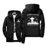Thumbnail for Air Traffic Controllers - We Rule The Sky Designed Windbreaker Jackets