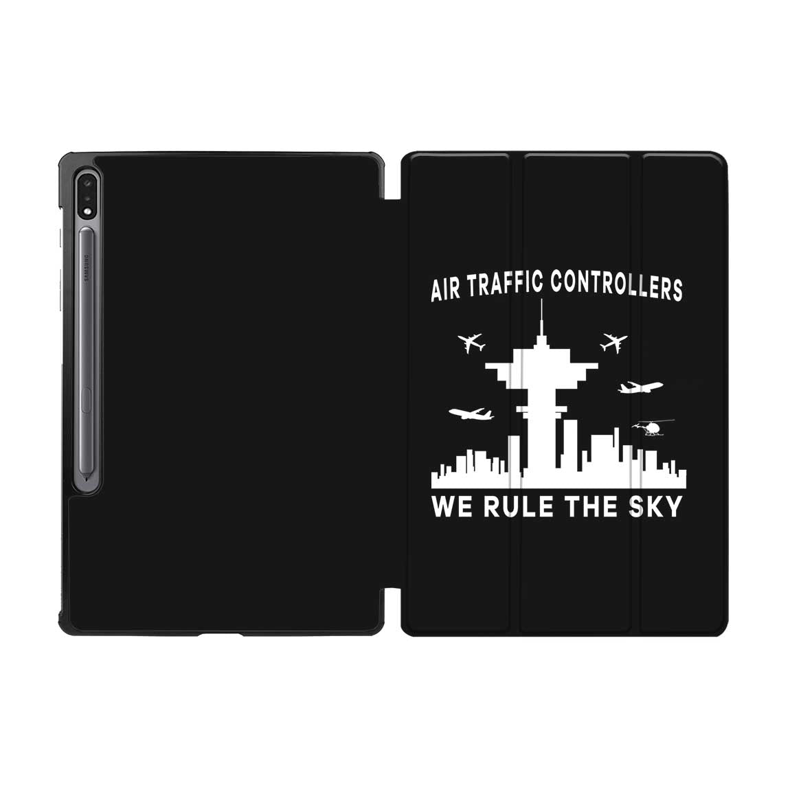 Air Traffic Controllers - We Rule The Sky Designed Samsung Tablet Cases