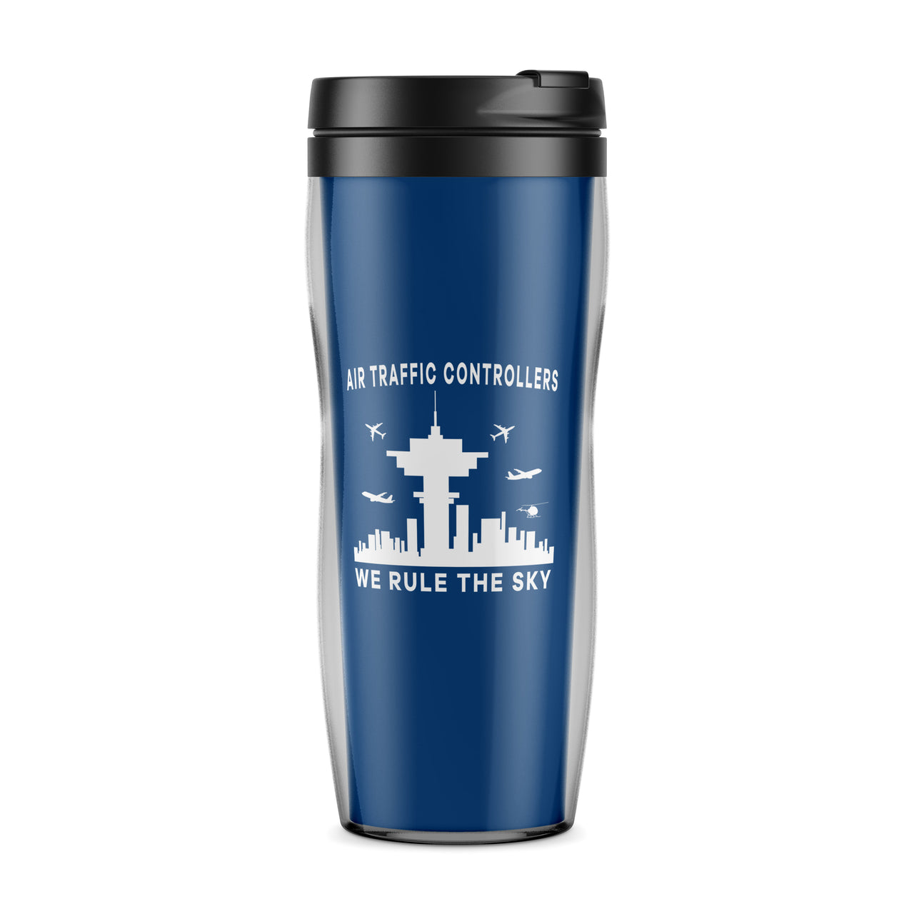 Air Traffic Controllers - We Rule The Sky Designed Travel Mugs