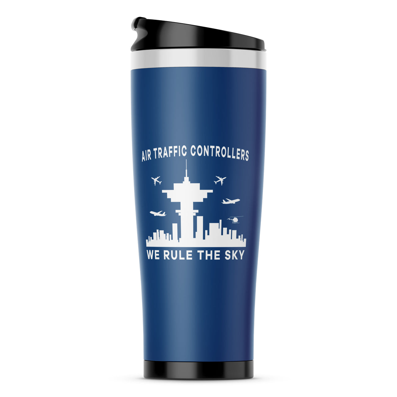 Air Traffic Controllers - We Rule The Sky Designed Travel Mugs