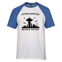 Thumbnail for Air Traffic Controllers - We Rule The Sky Designed Raglan T-Shirts