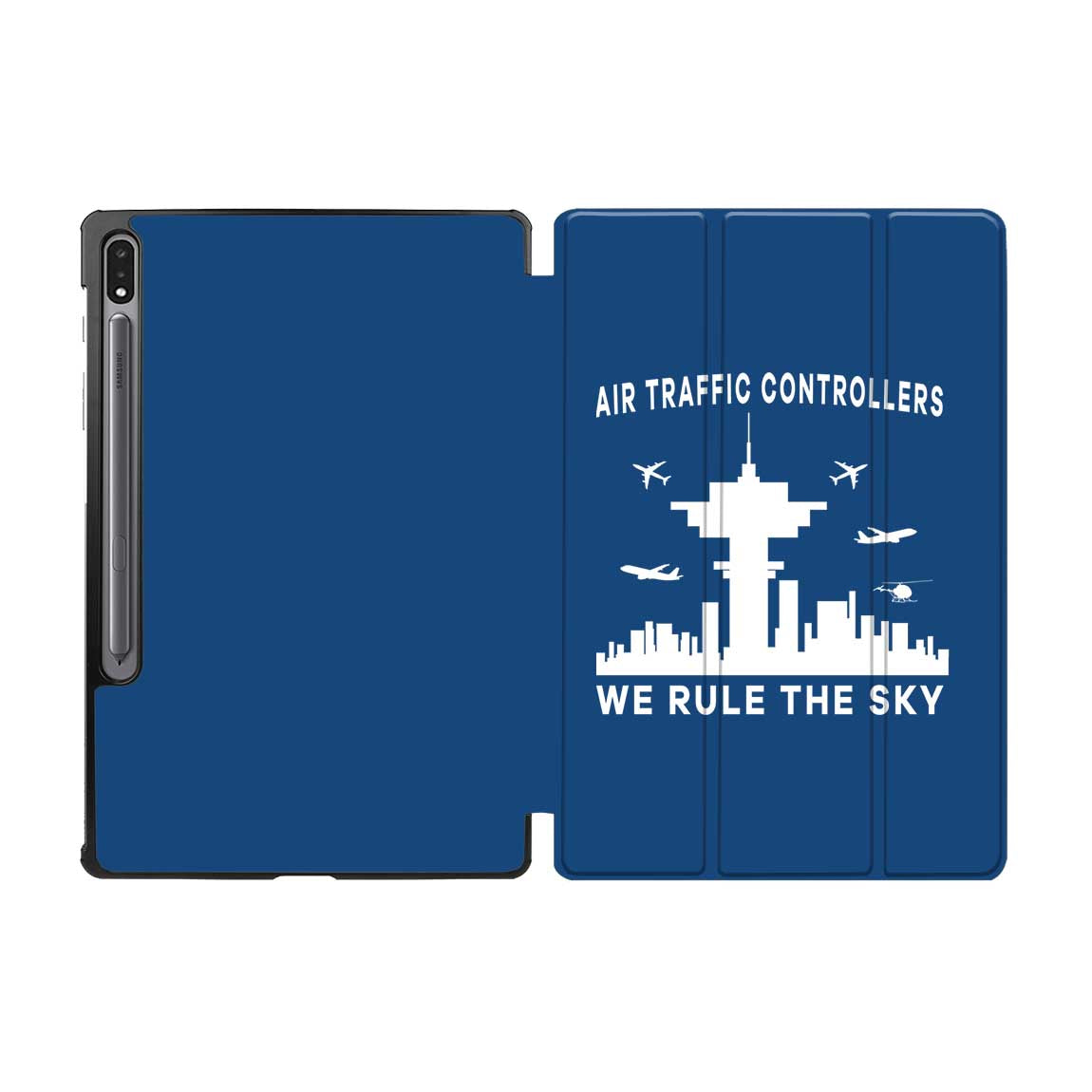 Air Traffic Controllers - We Rule The Sky Designed Samsung Tablet Cases