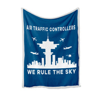 Thumbnail for Air Traffic Controllers - We Rule The Sky Designed Bed Blankets & Covers