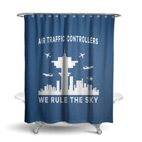 Thumbnail for Air Traffic Controllers - We Rule The Sky Designed Shower Curtains