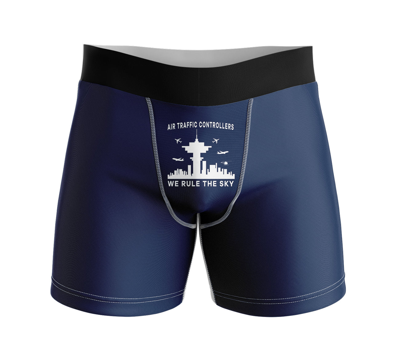 Air Traffic Controllers - We Rule The Sky Designed Men Boxers