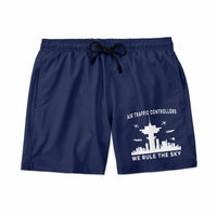 Thumbnail for Air Traffic Controllers - We Rule The Sky Designed Swim Trunks & Shorts