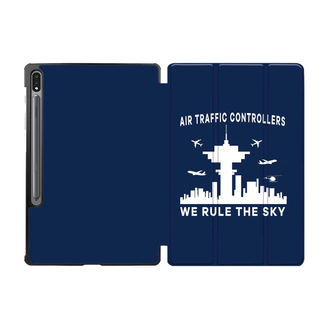 Air Traffic Controllers - We Rule The Sky Designed Samsung Tablet Cases