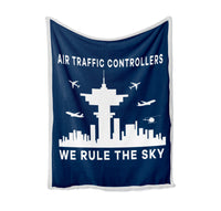 Thumbnail for Air Traffic Controllers - We Rule The Sky Designed Bed Blankets & Covers