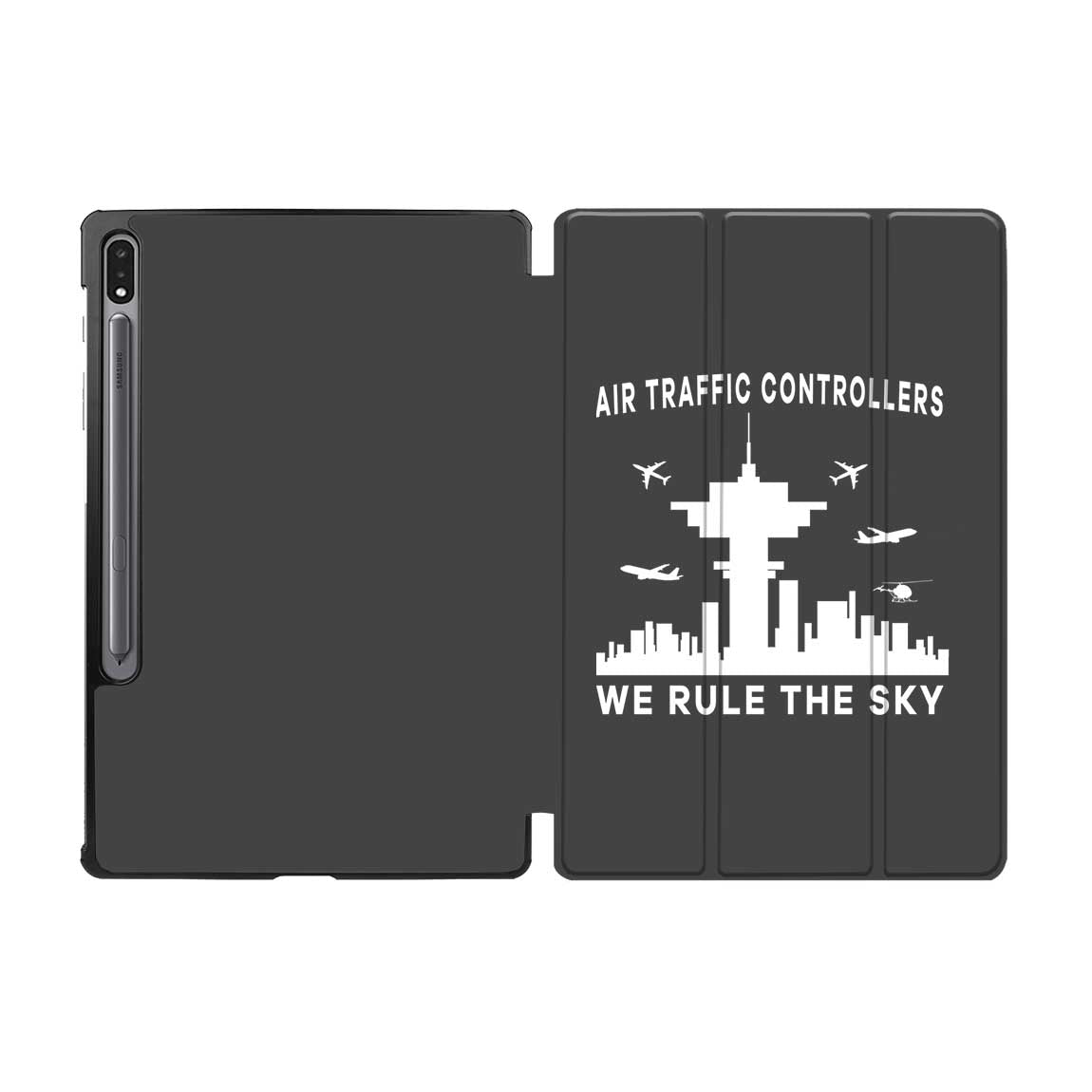 Air Traffic Controllers - We Rule The Sky Designed Samsung Tablet Cases