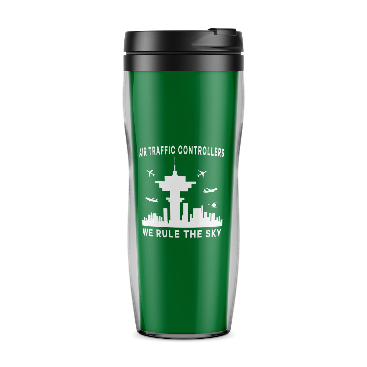 Air Traffic Controllers - We Rule The Sky Designed Travel Mugs