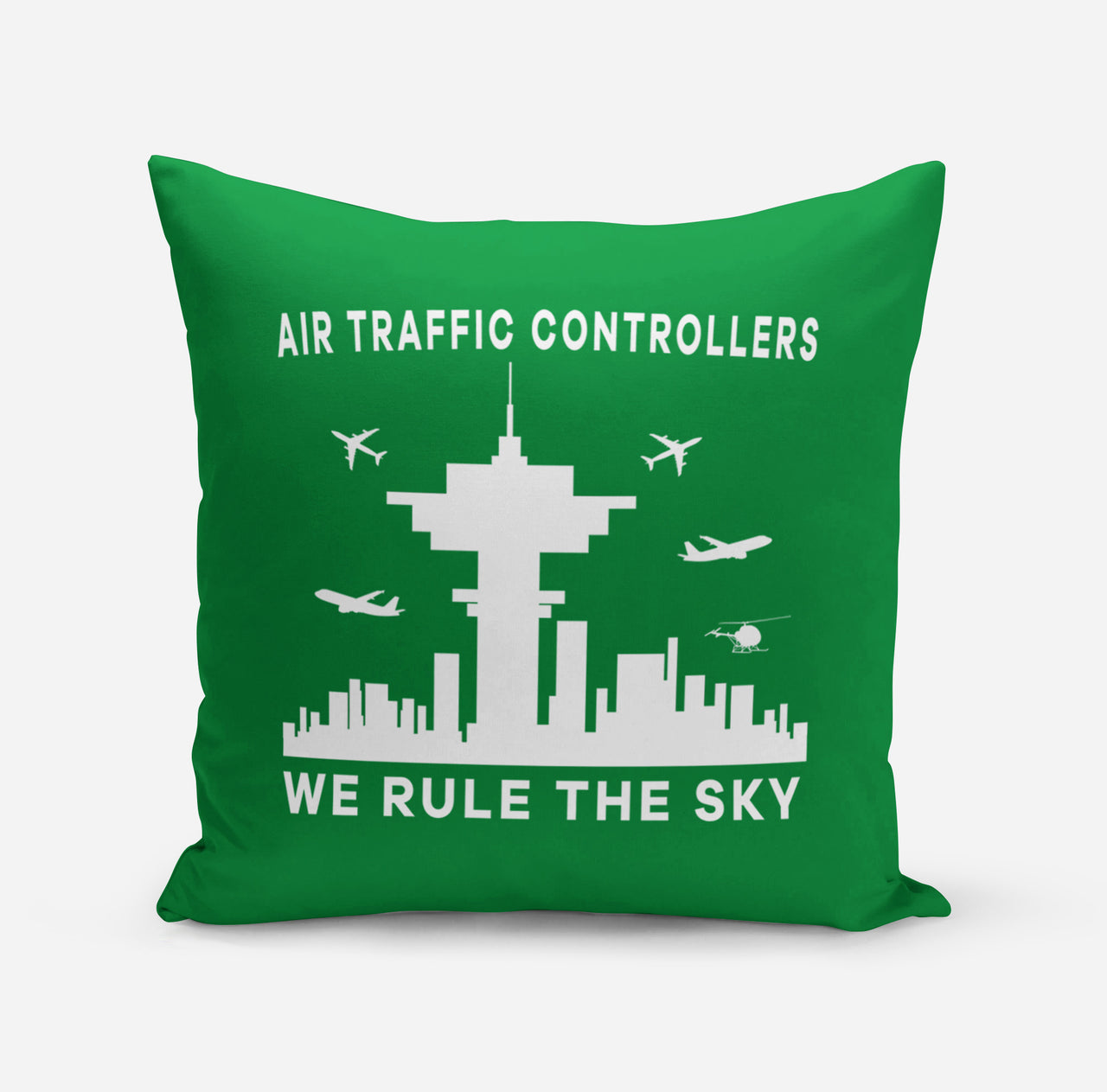 Air Traffic Controllers - We Rule The Sky Designed Pillows