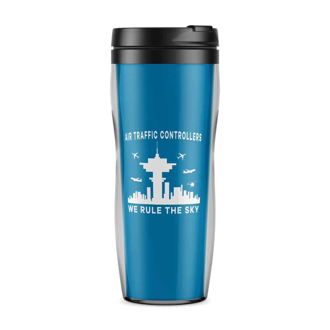Air Traffic Controllers - We Rule The Sky Designed Travel Mugs