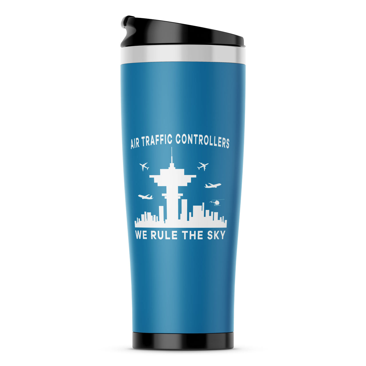 Air Traffic Controllers - We Rule The Sky Designed Travel Mugs