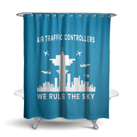 Thumbnail for Air Traffic Controllers - We Rule The Sky Designed Shower Curtains