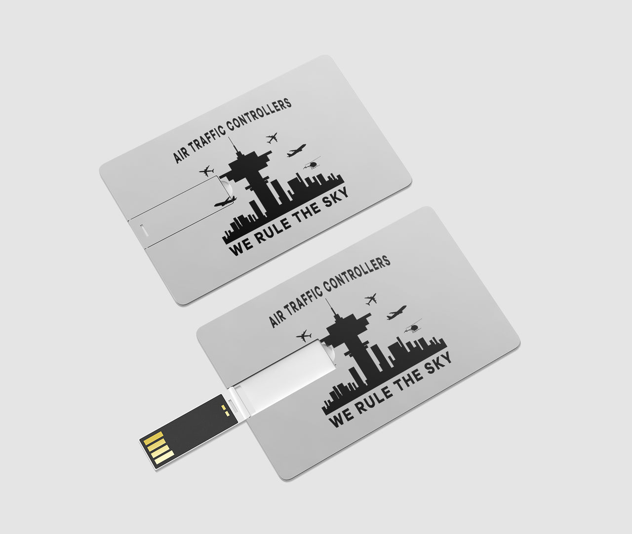 Air Traffic Controllers - We Rule The Sky Designed USB Cards