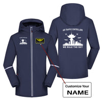 Thumbnail for Air Traffic Controllers - We Rule The Sky Designed Rain Coats & Jackets