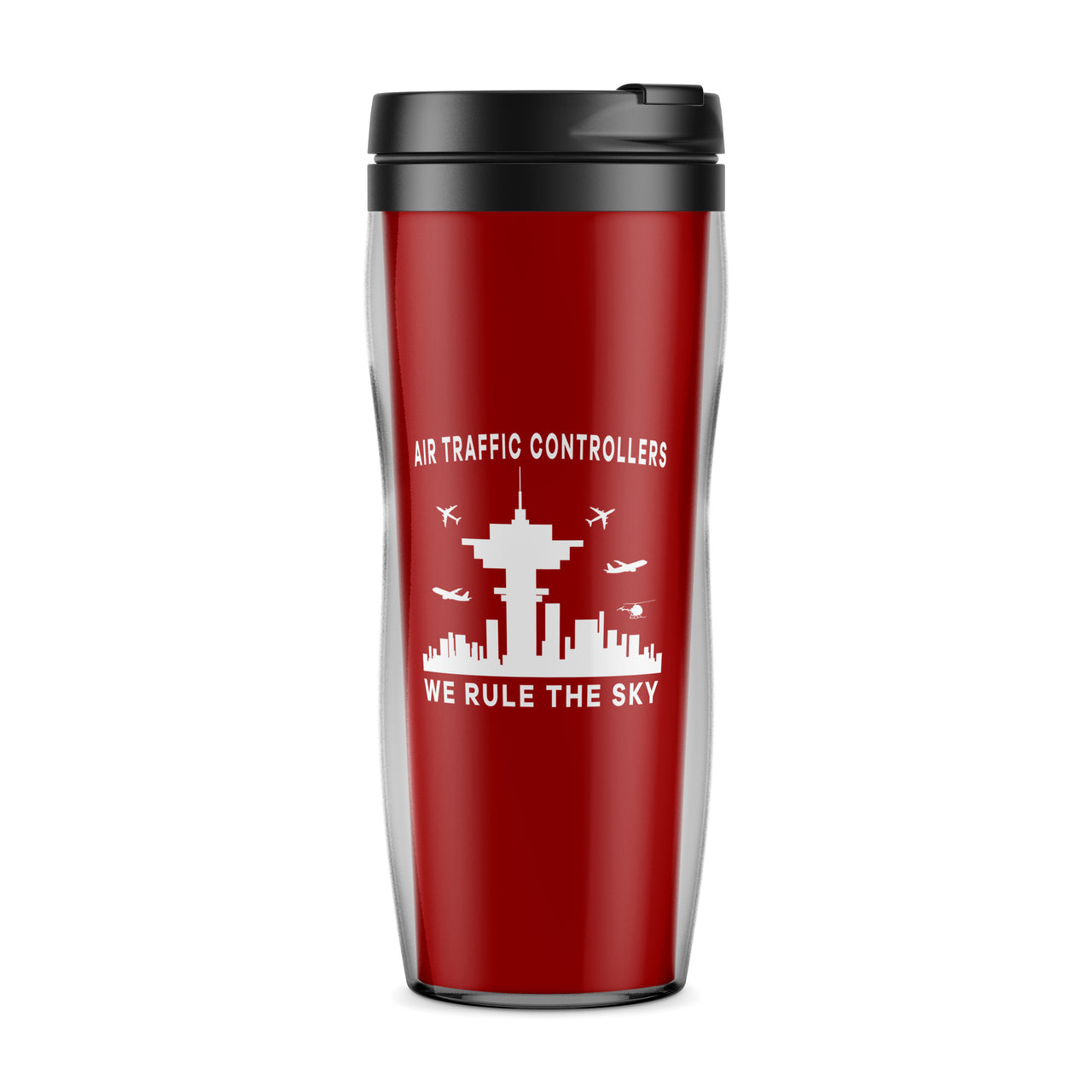 Air Traffic Controllers - We Rule The Sky Designed Travel Mugs