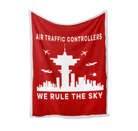Thumbnail for Air Traffic Controllers - We Rule The Sky Designed Bed Blankets & Covers