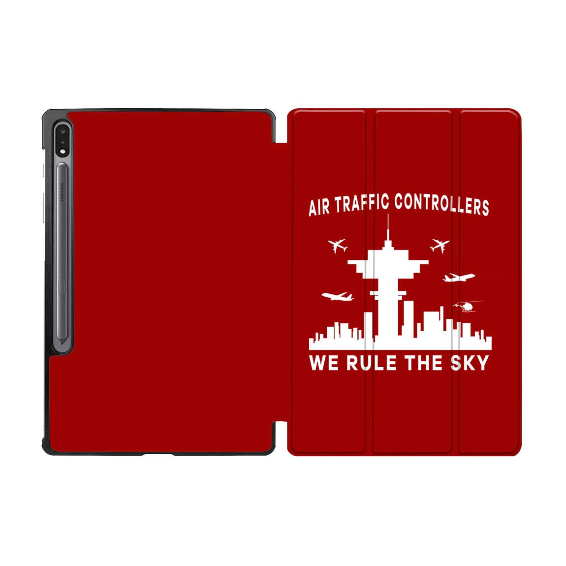 Air Traffic Controllers - We Rule The Sky Designed Samsung Tablet Cases