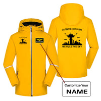 Thumbnail for Air Traffic Controllers - We Rule The Sky Designed Rain Coats & Jackets